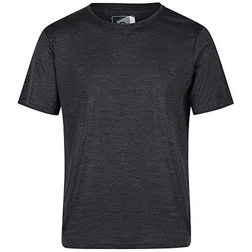 Image of Regatta Mens Fingal Edition T-Shirt Sweat Wicking Quick Dry Top Tee Green