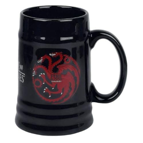 Image of FabFinds Coffee Mug with Handle Giftable Tea Mug Coffee (Targaryen GOT)