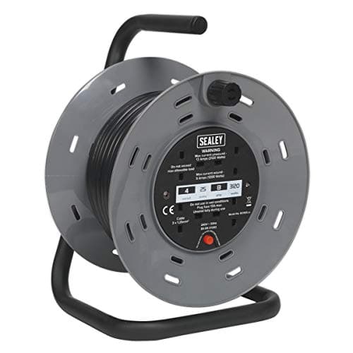 Image of Sealey Bcr25 Cable Reel 25Mtr 2 X 230V