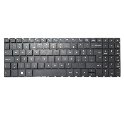 Image of Laptop Keyboard For Dynabook Satellite Pro C50-E-101 C50-E-102 C50-E-103 C50-E-105 C50-E-107 C50-E-108 C50-E-10C C50-E-10D C50-E-10Q C50-E-10R C50-E-11L C50-E-11F United Kingdom UK Black Without Frame