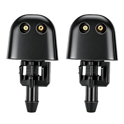 Image of 2Pcs Windscreen Washer Jet Windshield Nozzle Jet Sprayers Compatible with Vivaro J7 F7 2001-2014 93160047