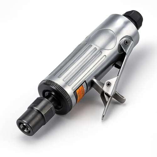 Image of 16 Pcs Air Die Grinder Kit 1/4" 1/8" Pneumatic Rotary Grinding Tool Air Grinder Polishing Engraving Tool Set with Grinding Heads and Spanner Accessories 25000RPM for Tyre Repair