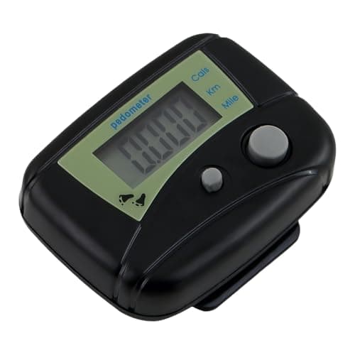 Image of Walking Pedometer - Step Counter for Fitness Tracking and Daily Activity | Compact Digital Device with Easy to Read Display, Tracks Steps Distance Calories for Walking Jogging and Exercise