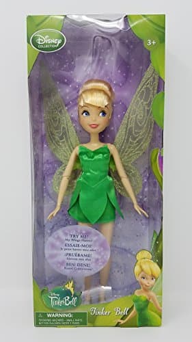 Image of Disney Collection Tinker Bell 25cm Doll (Wings Flutter) Fairy Fairies Figure