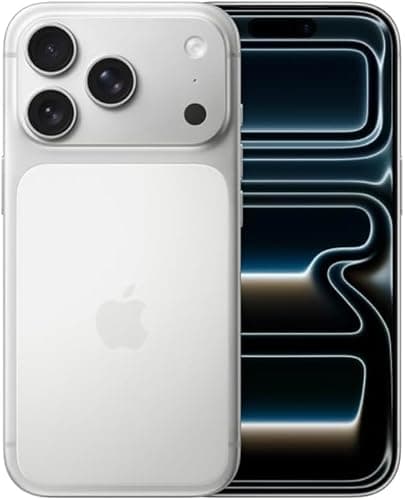 Image of Apple iPhone 17 Pro, 256GB, SIM Global, Silver- Unlocked (Renewed)