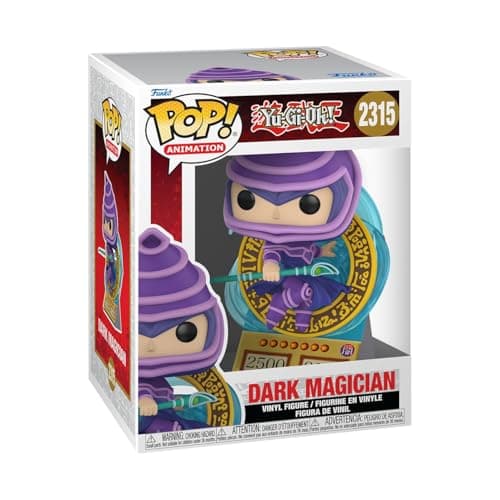 Image of Funko POP! Premium: Yu-Gi-Oh! - Dark Magician - Card - Collectable Vinyl Figure - Gift Idea - Official Merchandise - Toys For Kids & Adults - Model Figure for Collectors and Display