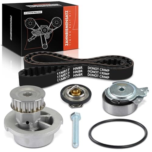 Image of Frankberg Timing Belt Set Timing Belt Water Pump Compatible with Astra G CC T98 1.6L Petrol 1998-2005 Corsa B S93 1.2L-1.4L Petrol 1993-2000 Vectra B J96 1.6L Petrol 1995-2002
