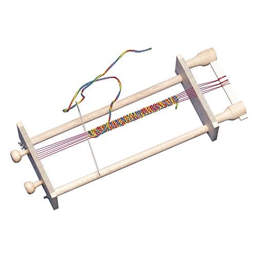Image of Rayher Bead Weaving Loom for Seed Bead Jewellery Making, Adjustable Bead Loom, 44 x 17,2 cm, 7201700