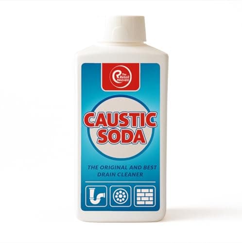 Image of Powerful Drain Cleaner & Unblocker l 1KG Caustic Soda | Fast-Acting, Heavy-Duty Sink & Drain Cleaner | Strong & Effective | The Original & Best l Works 3x Better Than Bleach (Packaging Varies)