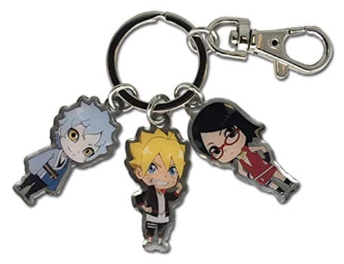 Image of Great Eastern Entertainment Boruto - Naruto Next Generation - Tv Series Main 3 Multi Metal Keychain