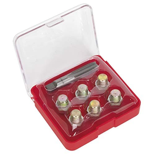 Image of Sealey Vs613 Oil Drain Plug Thread Repair Kit - M13