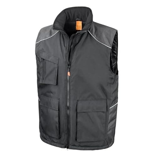 Image of Result R306X Work-Guard Vostex Bodywarmer - Black - 4XL