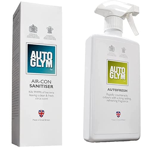 Image of Autoglym Air-Con Sanitiser, 150ml & Autofresh, 500ml