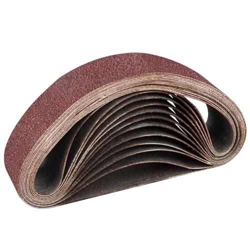 Image of STEBRUAM 10PCS Sanding Belt 40 x 303 mm 40 Grit