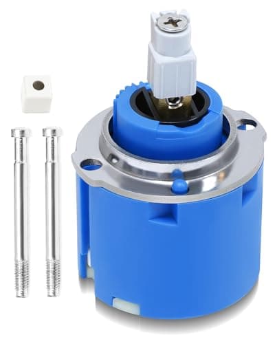 Image of 46048000 Single-Lever Mixer Valve Ceramic Cartridge Compatible with Grohe 46 mm Kitchen Tap Replacement Parts