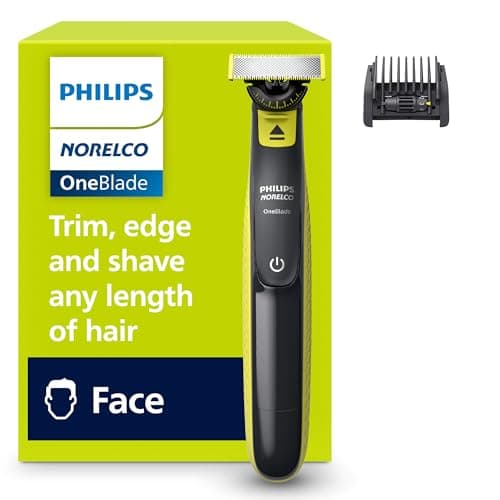 Image of Philips Norelco OneBlade 360 Face Hybrid Trimmer and Shaver, Frustration Free Packaging, QP2724/90