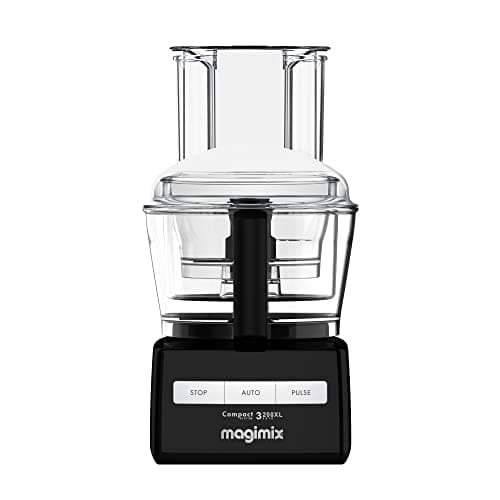 Image of Magimix 3200XL Food Processor - Multifunctional 6 in 1 Food Preparation, 2.6L BPA-Free Bowl, Professional Quality Ultra-Sharp Blades, Quiet Energy Efficient 650W Motor With 30 Year Guarantee - Black