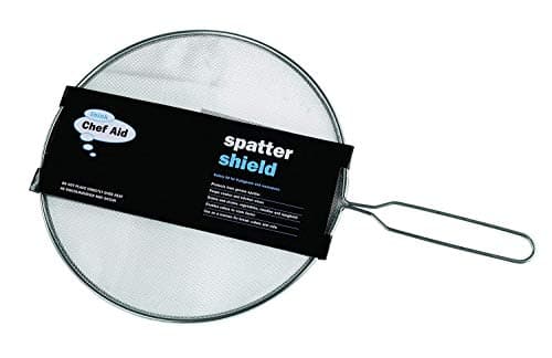 Image of 2X Chef Aid 24 cm Spatter Guard, Silver