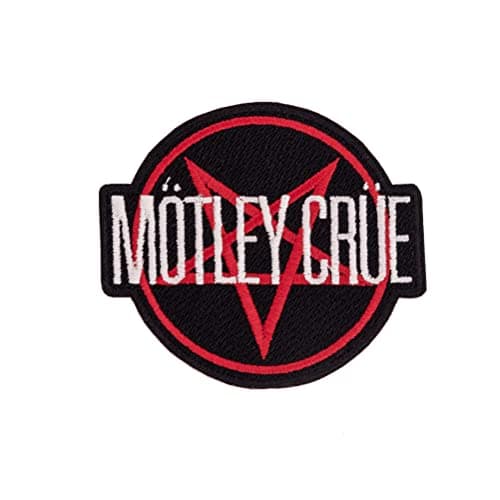 Image of Desert Cactus Motley Crue Patch – Embroidered Iron On/Sew On Applique for Blazers, Jackets, Backpacks, Bags, Hats & Tactical Gear – (Design 9) (3 inch)