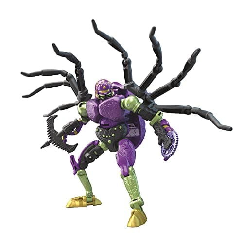 Image of Transformers Toys Generations Legacy Deluxe Predacon Tarantulas Action Figure - 8 and Up, 5.5-inch, Multicolour (F3032)