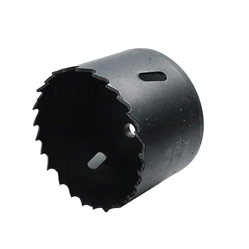 Image of Bi Metal HSS Hole Saw - option to buy Arbor with Pilot Drill - Drilling Cutting Wood, Metal Sheet, Stainless Steel, Plastic, Pipe, Drywall, Circular Holesaw (Hole Saw, 86mm)