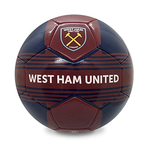 Image of West Ham United FC Football Size 4 Crest Claret Official Gift