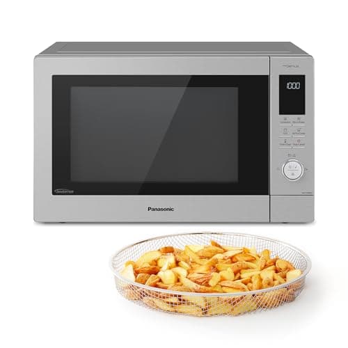 Image of Panasonic NN-CD88QSBPQ 4-in-1 Combination Microwave Oven with Air Fryer, Grill & Convection – 34L, 1000W Inverter Technology, Genius Sensor Cooking, Stainless Steel