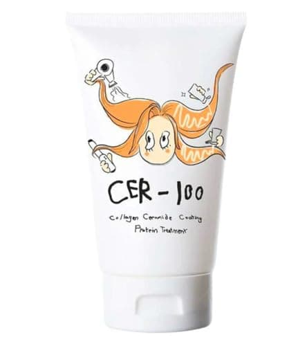 Image of Elizavecca CER-100 Collagen Ceramide Hair Mask: Deep Conditioning Korean Hair Treatment for Damage, Growth, and Gloss - 100ml