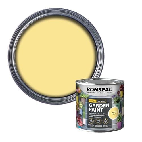 Image of Ronseal RSLGPLT250 GPLT250 Garden Paint Lemon Tree 250ml, 250 ml