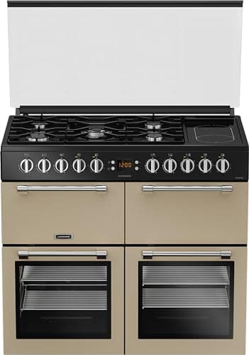 Image of Leisure Chefmaster 100cm Dual Fuel Range Cooker - Cream - A/A/A Rated