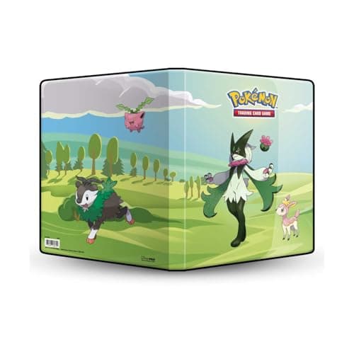 Image of Ultra Pro, Pokemon Gallery Series: Morning Meadow 9-Pocket Portfolio (5-sheet), Trading Card Game Accessory, Ages 6+
