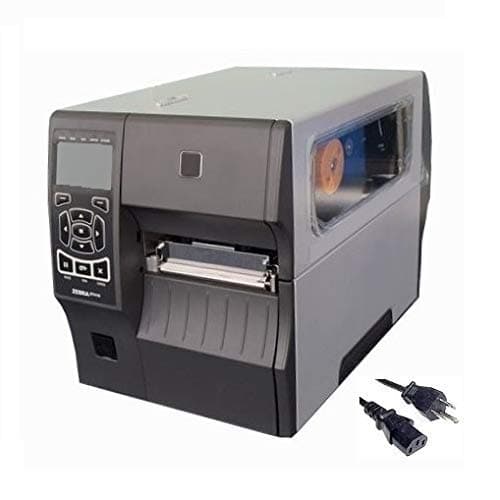 Image of Zebra ZT410 Barcode Label Printer | Thermal & Direct Transfer | Industrial, 4 Inch, 203dpi, USB & Ethernet Interfaces, Power Cord (Renewed)