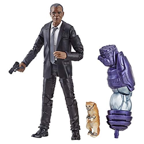 Image of Marvel Captain 6-inch Legends Nick Fury Figure for Collectors, Kids, & Fans