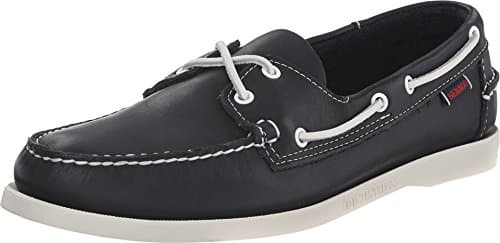 Image of Sebago Docksides, Men Boat Shoes, Blue (Blue Nite Leather), 10 UK (44 1/2 EU)
