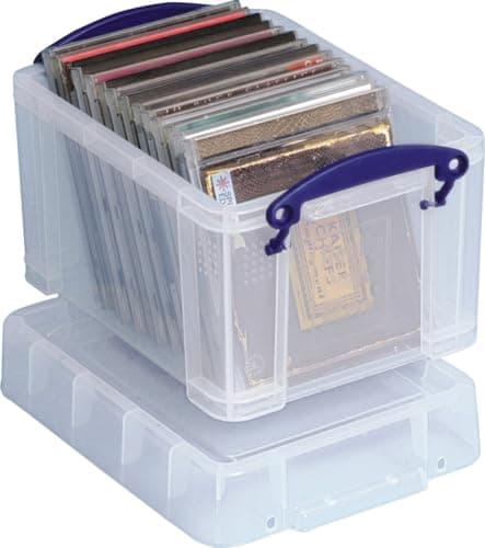 Image of Really Useful 245 x 180 x 160mm 3L Box with Lid - Clear