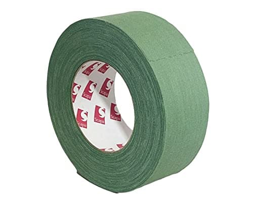 Image of Olive Green Fabric Tape for Webbing Repair 5cm x 50m Scapa Genuine British Army Issue Sniper Tape
