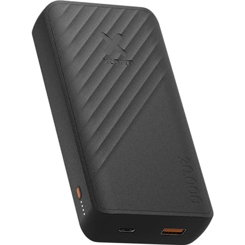 Image of Xtorm Go2 Powerbank - 20,000 mAh - 1 x USB-A - 1 x USB-C - Powerful Power Bank - Portable Battery Suitable for iPhone and Samsung - Sustainable Technology - Charcoal Black