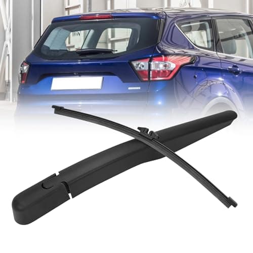 Image of Windshield Rear Wiper Arm, Windscreen Wiper Blade Set Compatible with Ford Kuga Mk2 SUV/Fiesta MK6 (Compatible with Ford Kuga Mk2 SUV 10/2012-4/2020)