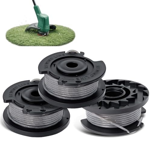 Image of F016800569 Strimmer Spool and Line Compatible with Bosch EasyGrassCut ART 23 SL 26 SL Replace F016800385 F016800569 by Poweka Pack of 3