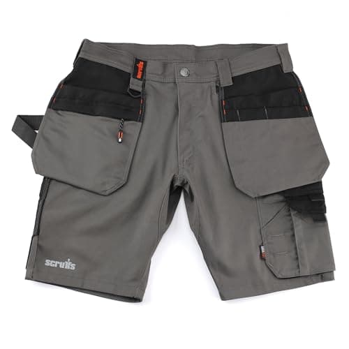 Image of Scruffs Worker Plus Holster Shorts Graphite - 30" W (T56195)