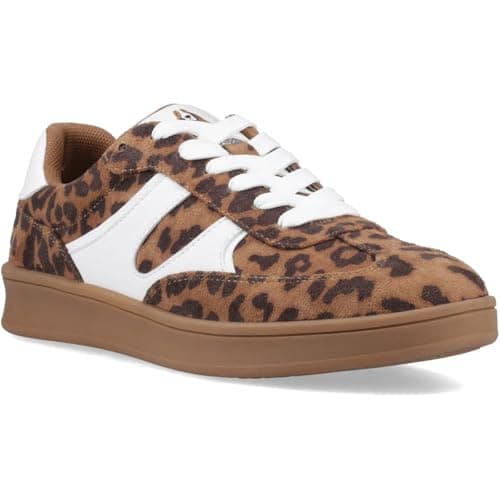 Image of Hush Puppies Female Maura Textile Sneaker, Tan, 8