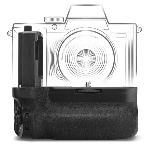 Image of CELLONIC VG-C4EM Battery Grip Compatible with Sony A7 IV, A7R IV, A7R V, A9 II, A1 - Camera Vertical Grip for NP-FZ100 Batteries - Multifunction Portrait Handle Backup Battery Holder