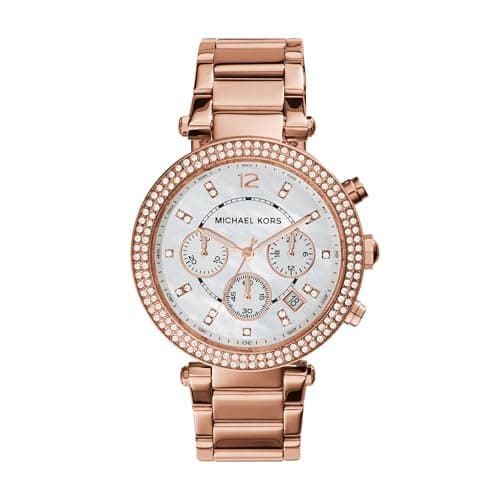 Image of Michael Kors Parker MK5491 Chronograph for Women with Zircons