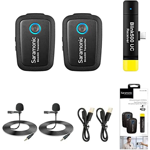 Image of Saramonic - Blink 500 B6 ((TX+TX+RX) Wireless Microphone System