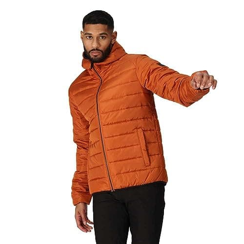Image of Regatta Men's Helfa Insulated Quilted Jacket with Warmloft insulation, perfect for Walking & Outdoors