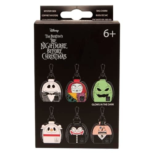 Image of Funko The Nightmare Before Christmas - Mystery Box Backpack Charm - Styles Vary - Cute & Collectable for Backpacks & Bags - Gift Idea - Official Merchandise