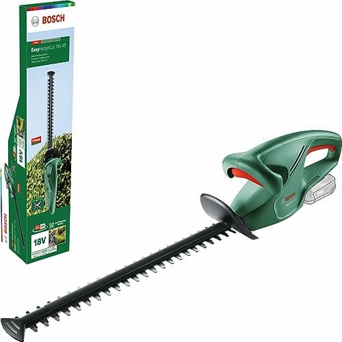Image of Bosch Cordless Hedge Cutter EasyHedgeCut 18-45 (without battery, 18 Volt system, blade length 45 cm, in carton packaging)