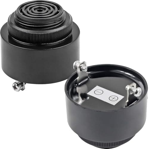 Image of RUNCCI-YUN 2 x DC 3-24V Piezo electronic buzzer Alarm,piezoelectric buzzer continuous sound buzzer