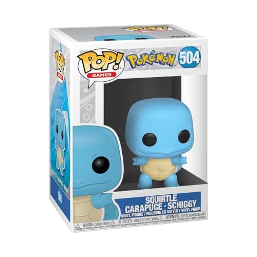 Image of Funko POP! Pokemon - Squirtle - Collectable Vinyl Figure - Gift Idea - Official Merchandise - Toys for Kids & Adults - Video Games Fans - Model Figure for Collectors and Display