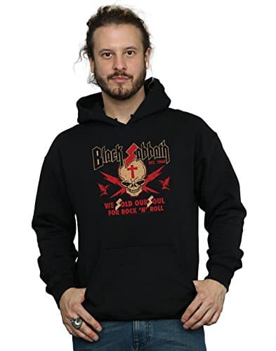 Image of Black Sabbath Men's Skull Crest Hoodie Black XXX-Large